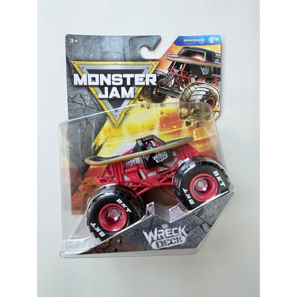 Monster Jam Wreck Deck Monster Truck 1:64 Scale Series 45 Spin Master New